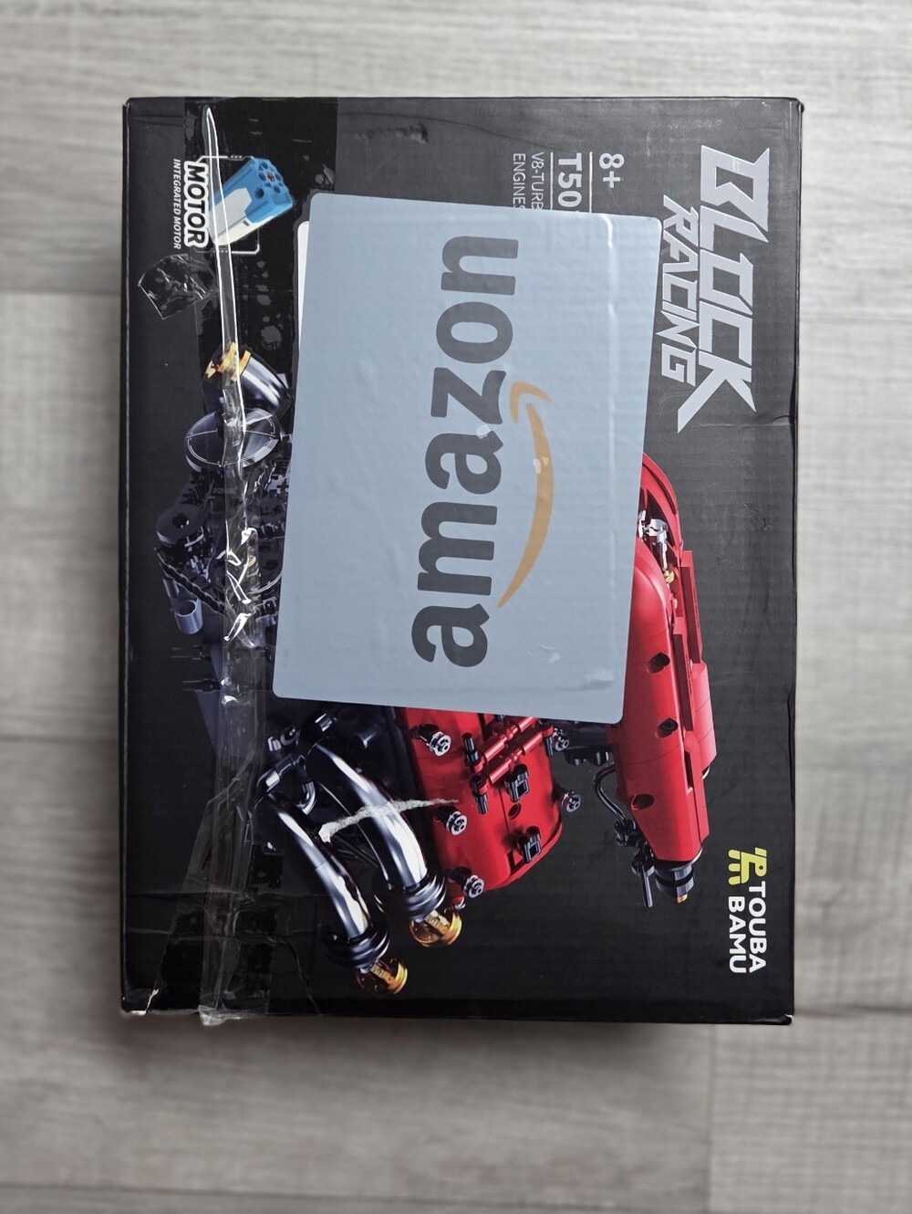 Block Racing V8 Lego Kit - Picture 3 of 3